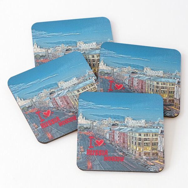 Item preview, I LOVE RUSSIA, Moscow designed and sold by REALDesign-Shop.