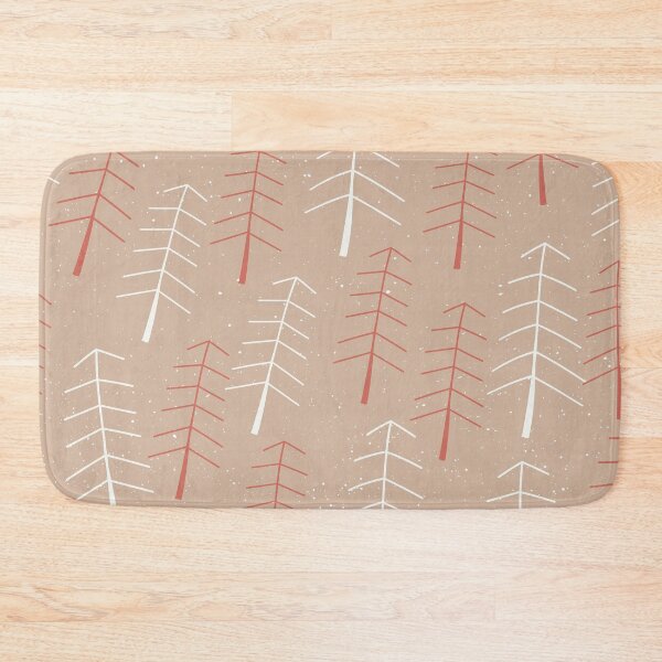 Item preview, Simple Snowy Winter Pine Tree Forest designed and sold by Wheimay.