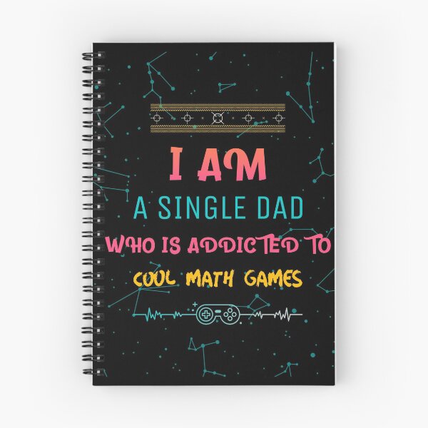 Item preview, i am a single dad who is addicted to cool math games gifts idea designed and sold by SocialStreet.