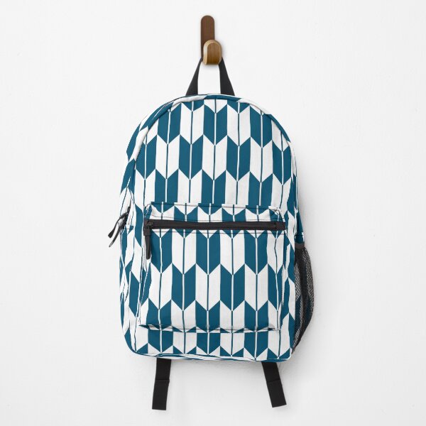 Item preview, Japan Blue and White Yagasuri Traditional Japanese Pattern #1 designed and sold by Heedee Design.
