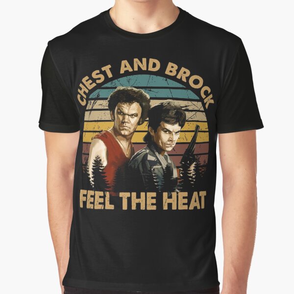 Aperçu de l'œuvre Vintage Chest et Brock Feel The Heat Boogie Night Film créée et vendue par JamesWm3.