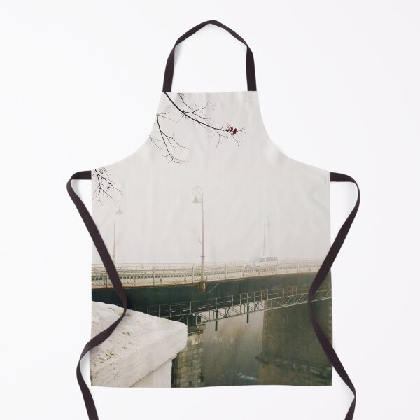 Item preview, Misty bridge leading to nowhere over the Canyon designed and sold by helenkaiy.