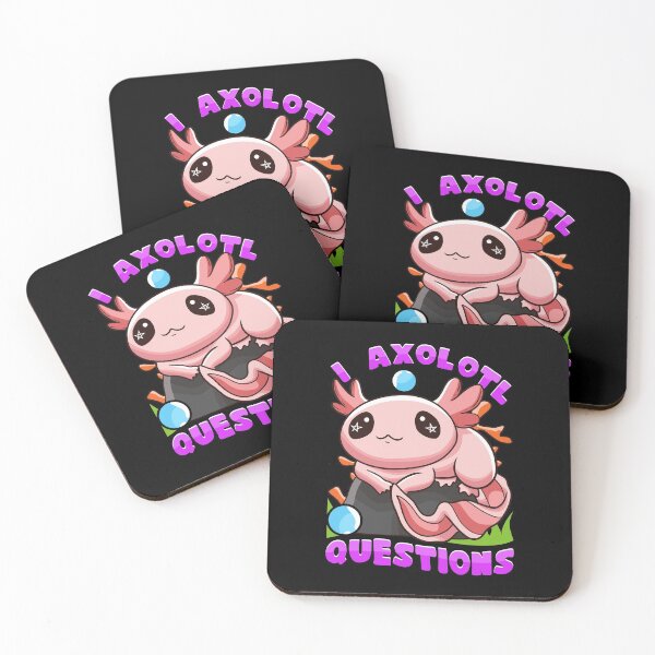 Item preview, I Axolotl Questions I Ask A Lot Of Questions Pun designed and sold by perfectpresents.