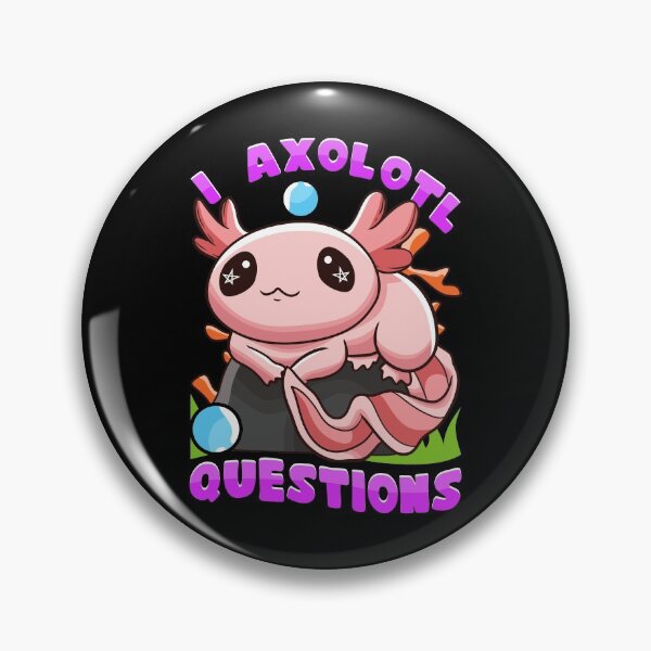 Item preview, I Axolotl Questions I Ask A Lot Of Questions Pun designed and sold by perfectpresents.