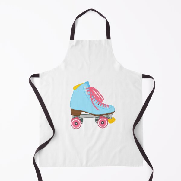 Item preview, Pastel Blue Rollerskate yellow pink blue designed and sold by Serinah Williams.