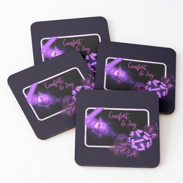 Item preview, Faithful Comfort & Joy! Purple designed and sold by PawsitiveMum.