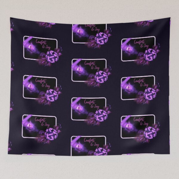 Item preview, Faithful Comfort & Joy! Purple designed and sold by PawsitiveMum.