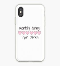 mentally dating Dylan O'brien iPhone Case