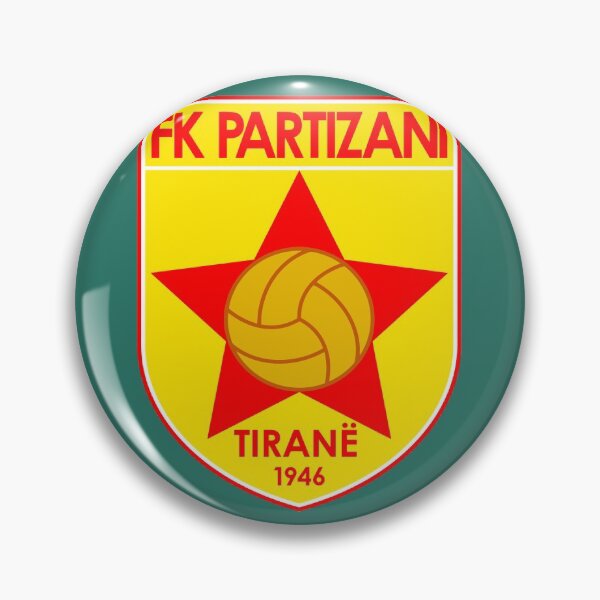 Item preview, Fk Partizani Tirana Football Club Soccer Team Albanian Superliga Albania designed and sold by ThePartyWorld.