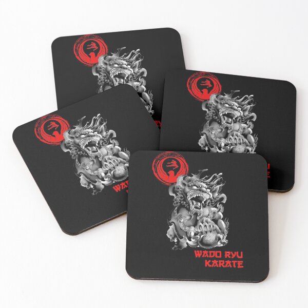 Item preview, Wado Ryu Karate Fighter Spirit - Martial Arts Design designed and sold by Zanshin-Art.