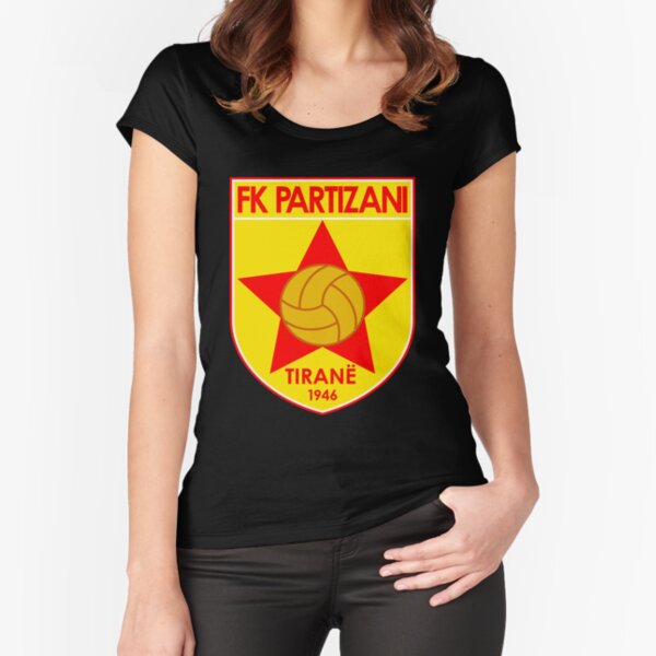 Fk Partizani Tirana Football Club Soccer Team Albanian Superliga Albania  T-Shirt cute clothes mens plain t shirts - AliExpress