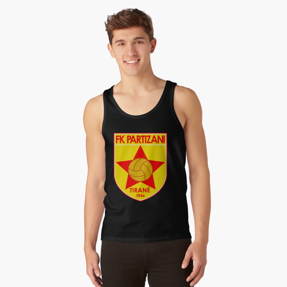 Fk Partizani Tirana Football Club Soccer Team Albanian Superliga Albania  T-Shirt cute clothes mens plain t shirts - AliExpress