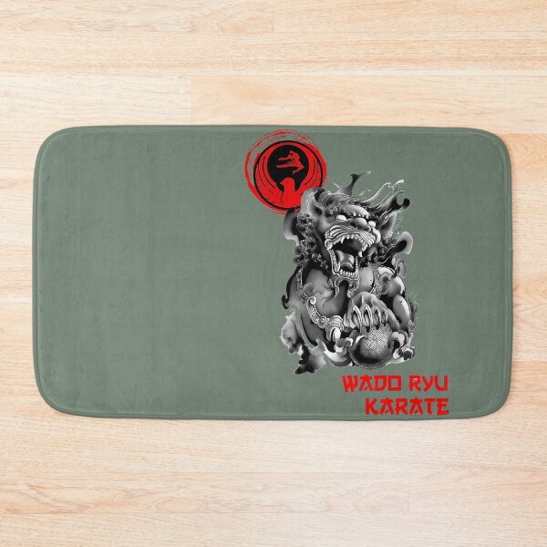 Item preview, Wado Ryu Karate Fighter Spirit - Martial Arts Design designed and sold by Zanshin-Art.