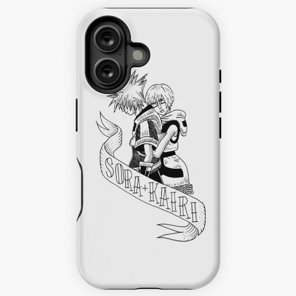 Vista previa del artículo con la obra «Sora y Kairi», diseñado y vendido por Manda Creates.