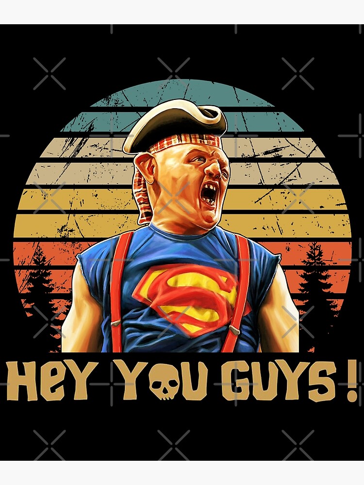 Vintage Retro The Goonies Hey You Guys Christmas Ugly Photographic Print By Heatherryan3