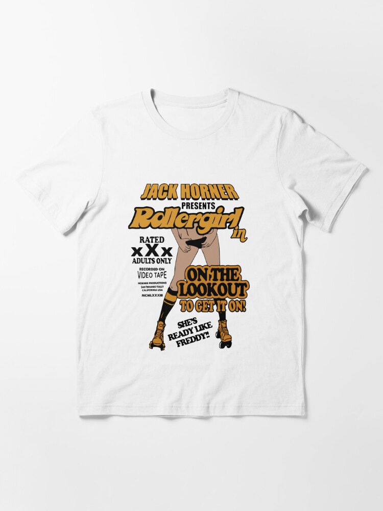 Boogie Night Film Jack Horner Presents Roller Girl | Essential T-Shirt