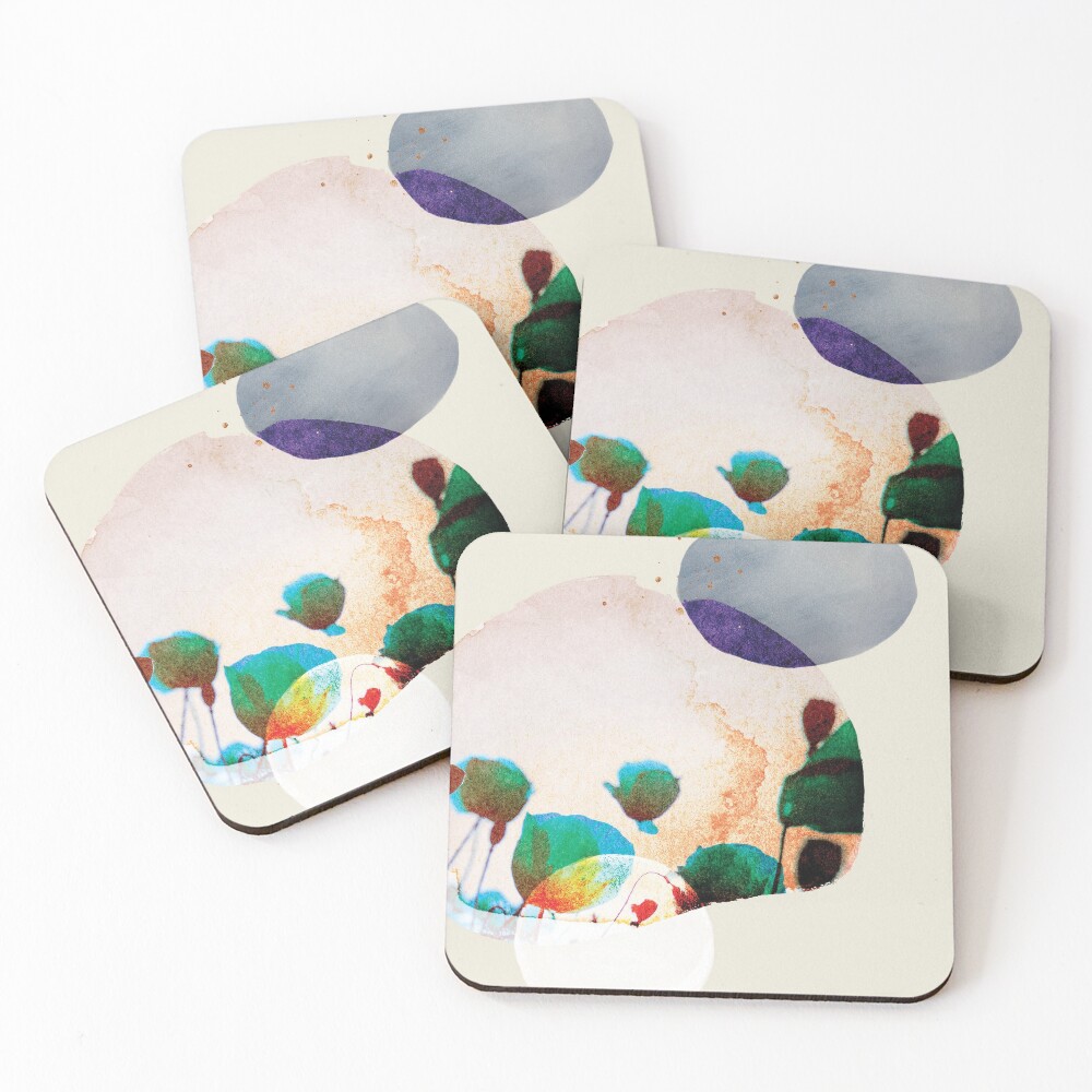Item preview, Coasters (Set of 4) designed and sold by SurfolioPrints.