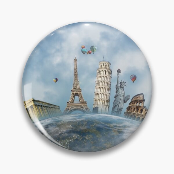 Item preview,  landmarks of the world and its legitimate cities designed and sold by 42youbest.