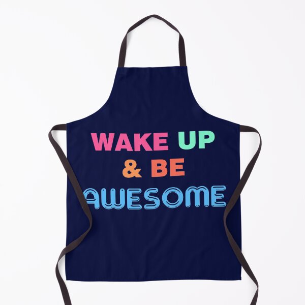 Item preview, Wake up and be awesome colorful typography designed and sold by DBkaushal.