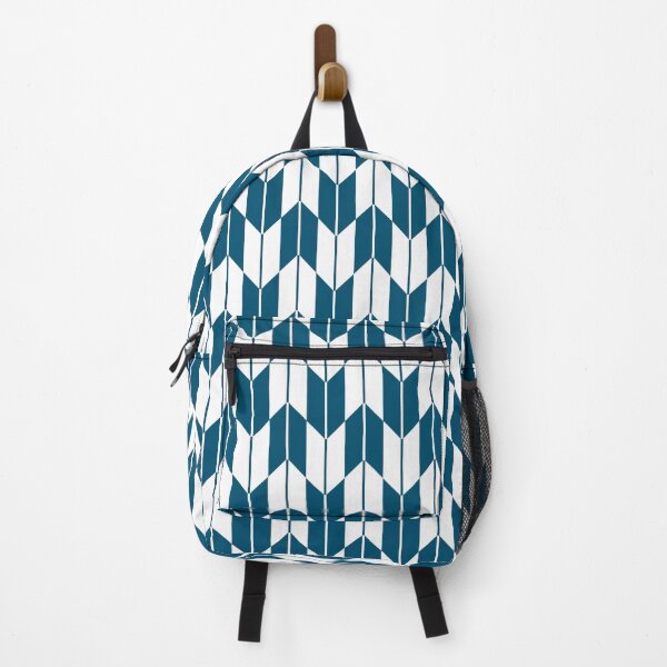 Item preview, Japan Blue and White Yagasuri Traditional Japanese Pattern #2 designed and sold by Heedee Design.