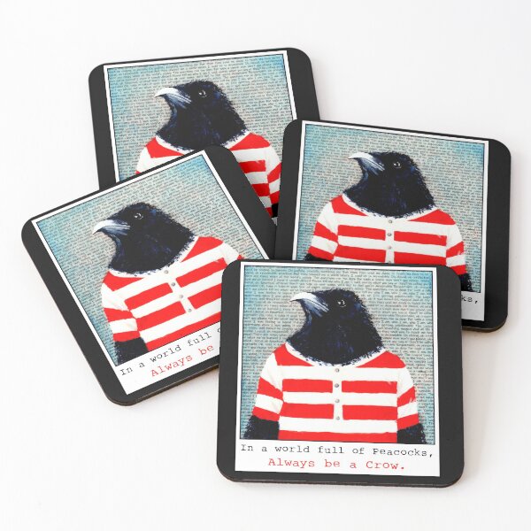 Item preview, Always Be A Crow - Avery designed and sold by WILD CROW STUDIO.
