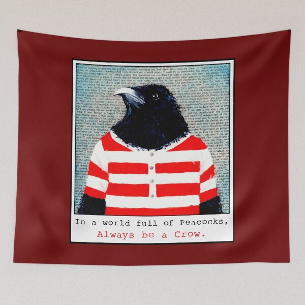 Item preview, Always Be A Crow - Avery designed and sold by WILD CROW STUDIO.