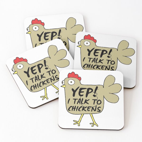 Item preview, Yep. I TALK to CHICKENS designed and sold by Melin-aRT.