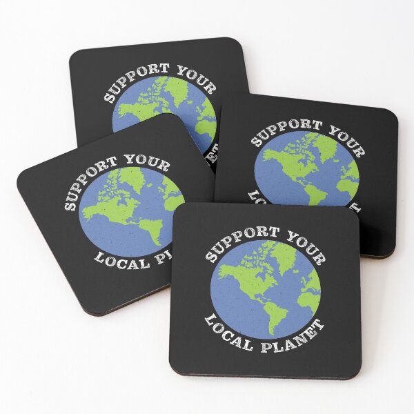 Item preview, Support your local planet. Climate change designed and sold by Peter Orum.