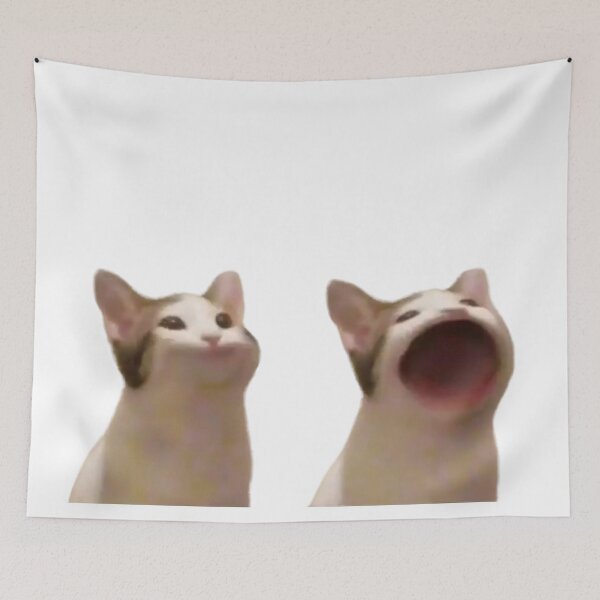 Item preview, Popping Cat Meme  designed and sold by Merch-On.