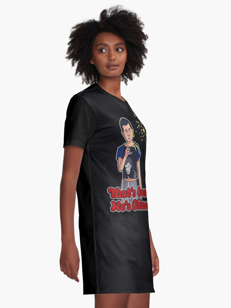Boogie Night Film That's Cosmo He's Chinese Graphic T-Shirt Dress for Sale  by JamesWm3