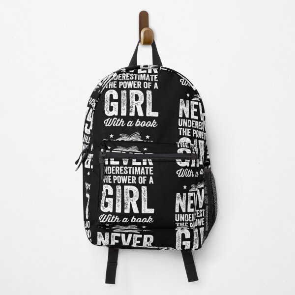 Item preview, Never Underestimate The Power Of A Girl Book designed and sold by ThePartyWorld.