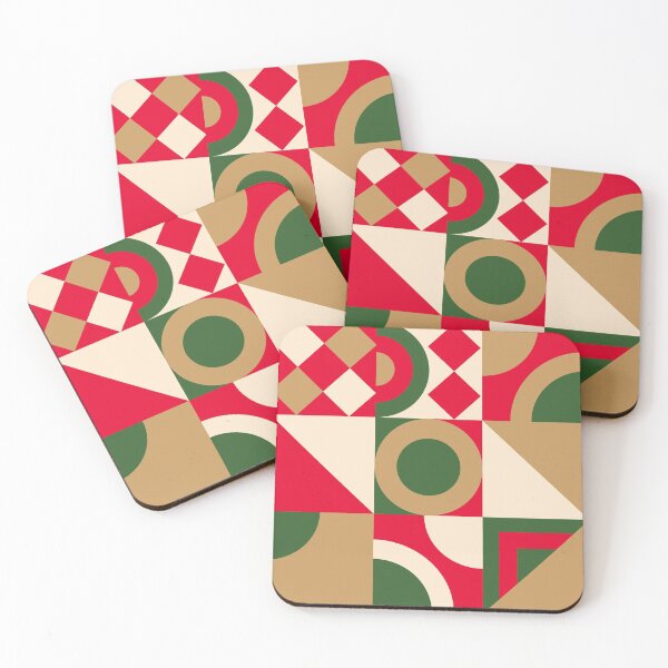 Item preview, Pharaon pattern red green designed and sold by GingerBest.