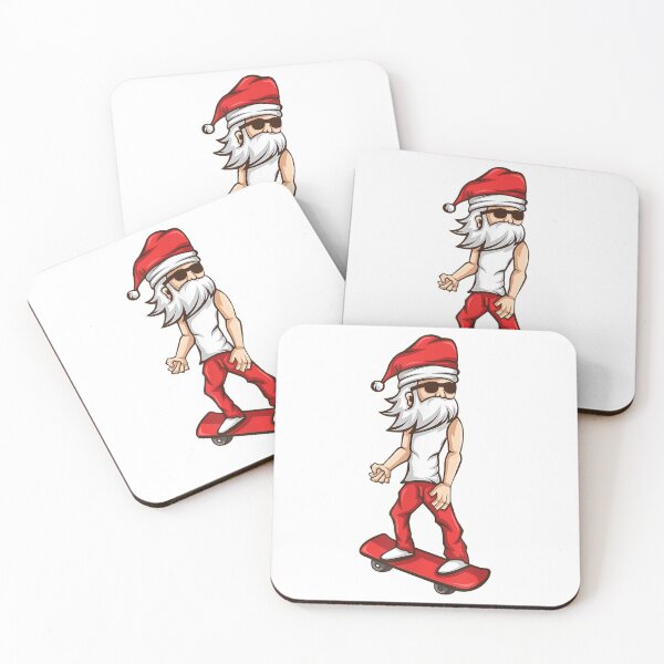 Item preview, Cool Santa Claus Skateboard Skating Funny designed and sold by Dinaleroy.