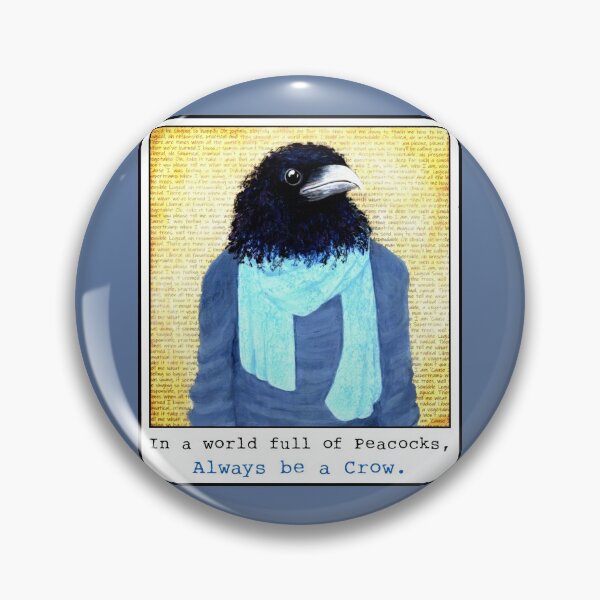 Item preview, Always Be a Crow - Ameilia designed and sold by WILD CROW STUDIO.