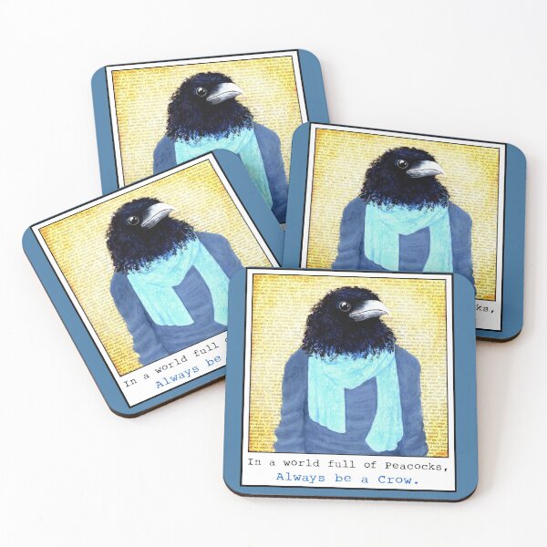 Item preview, Always Be a Crow - Ameilia designed and sold by WILD CROW STUDIO.