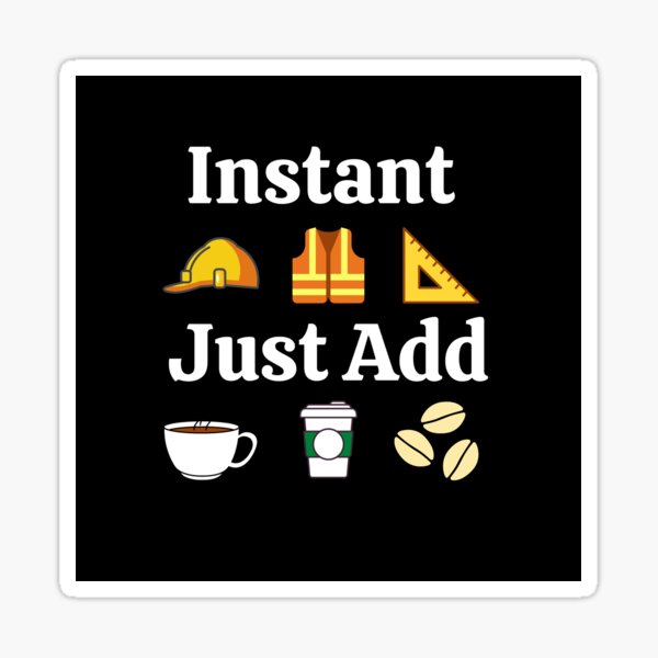 Item preview,  Instant Architect Just Add Coffee designed and sold by Pea Fitness.