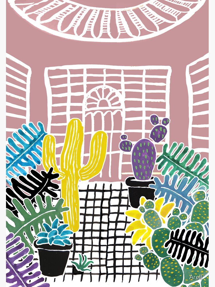 Cacti & Succulent Greenhouse by Arell