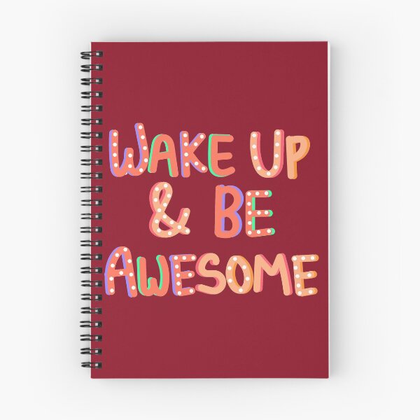 Item preview, Wake up and be awesome :) designed and sold by DBkaushal.