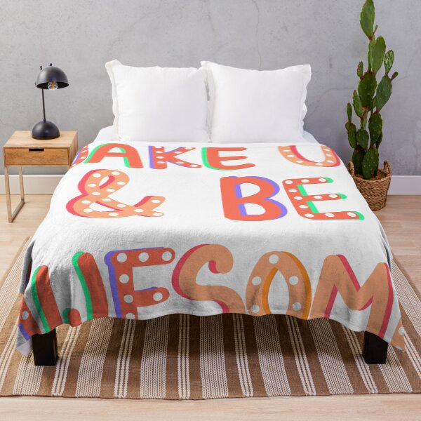 Item preview, Wake up and be awesome :) designed and sold by DBkaushal.