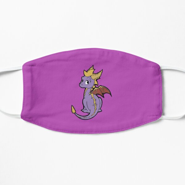 Little Purple Dragon Flat Mask