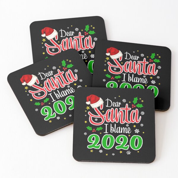 Item preview, Dear Santa I Blame 2020 designed and sold by sundae-artisan.