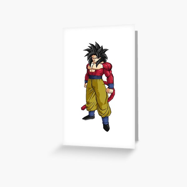 Desenho - Goku SSJ 4 com o Instinto Superior