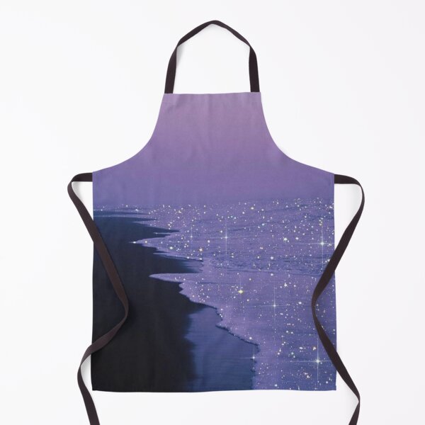 Item preview, Purple Beach And Glitter Waves designed and sold by MadeByMishkaN.