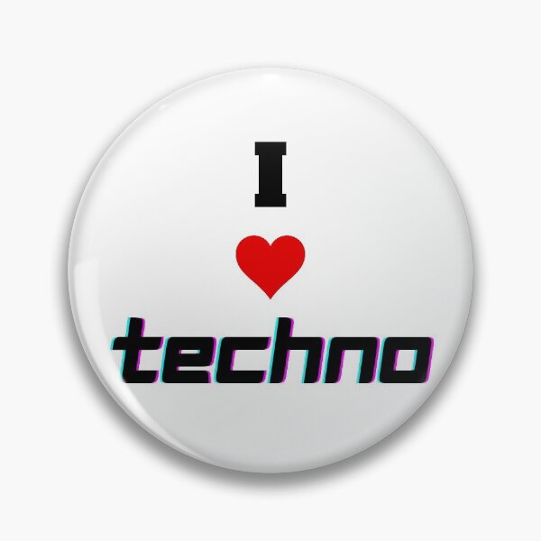 Item preview, I Love Techno designed and sold by dimitar-pnankov.