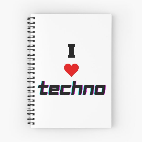 Item preview, I Love Techno designed and sold by dimitar-pnankov.