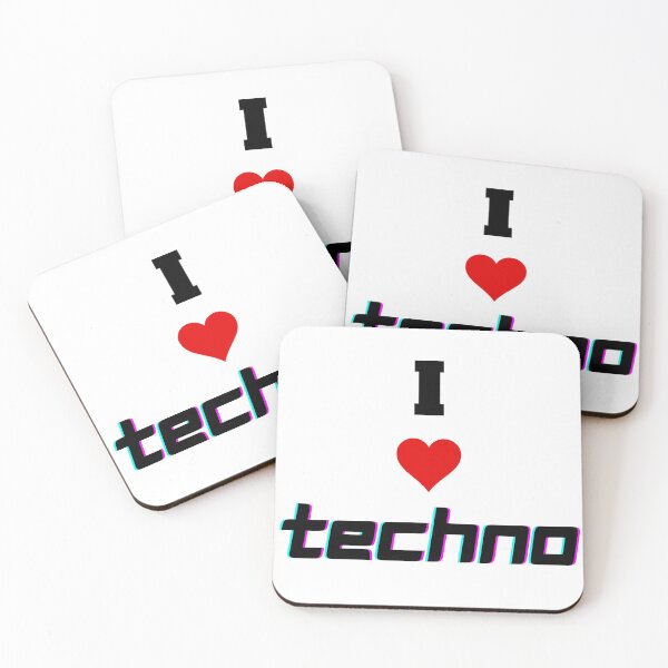 Item preview, I Love Techno designed and sold by dimitar-pnankov.