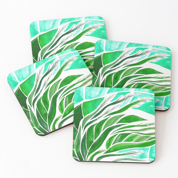 Item preview, Leafy Stream of Consciousness Ink Painting  designed and sold by katyaveleva.