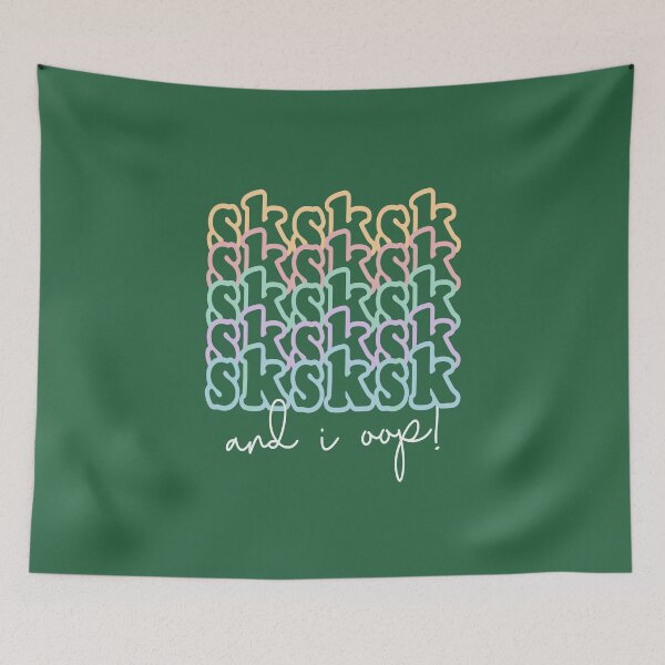 Item preview, SkSkSk and i oop Girls _amp_ Womens Humerous Pullover designed and sold by ThePartyWorld.