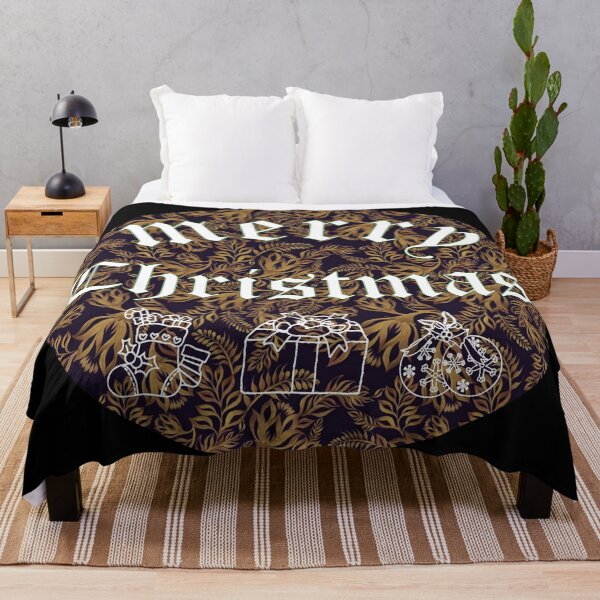 Item preview, Merry Christmas Typography Design designed and sold by The Merch.