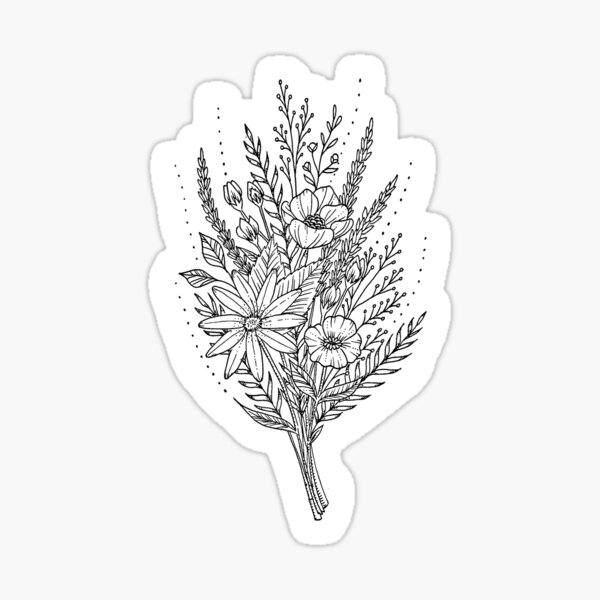 Item preview, Wildflowers designed and sold by Manda Creates.